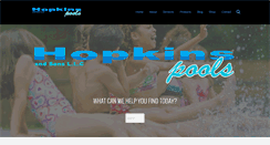 Desktop Screenshot of hopkinspools.com