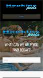 Mobile Screenshot of hopkinspools.com